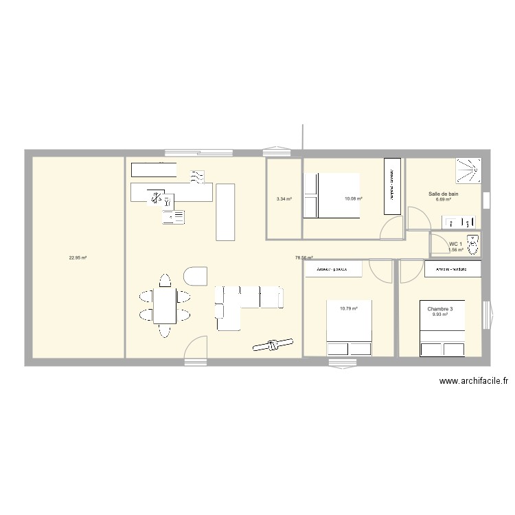 maison 4 éme. Plan de 0 pièce et 0 m2