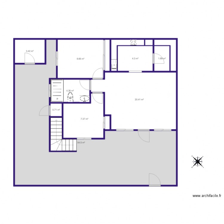 Serena V n 51 m2. Plan de 0 pièce et 0 m2