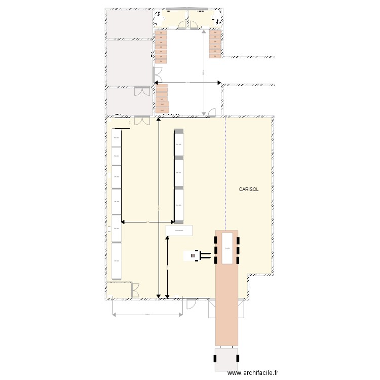 depot  2. Plan de 0 pièce et 0 m2