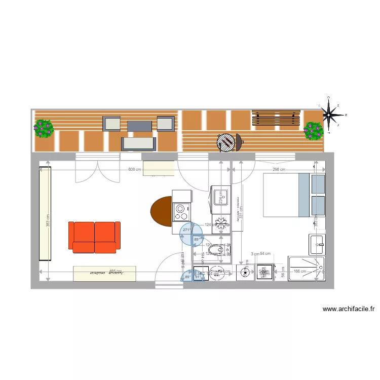 appart lolo 2. Plan de 