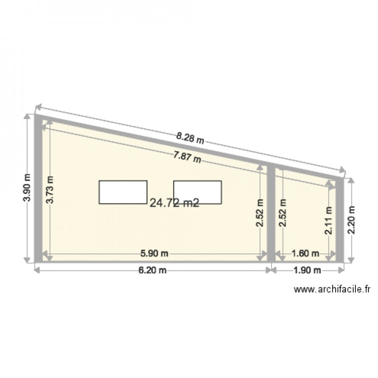 GARAGE GARDEN VIEW. Plan de 0 pièce et 0 m2