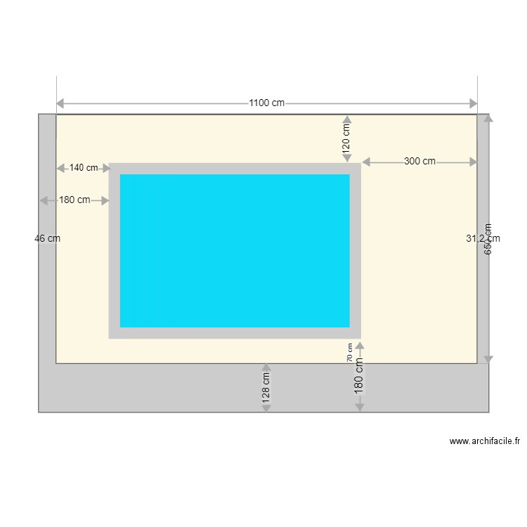 PISCINE V7. Plan de 0 pièce et 0 m2