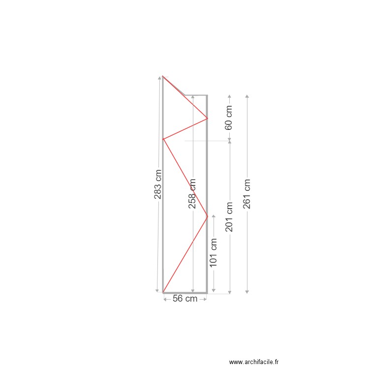 placard chambre louise gauche férmé  v2. Plan de 0 pièce et 0 m2