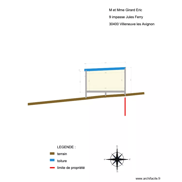 Plan de coupe Projet PCM13. Plan de Plan de coupe Projet PCM13. Plan de