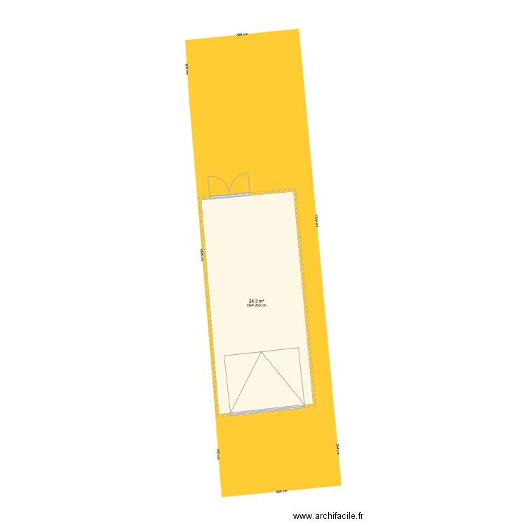 Jugan garage. Plan de 0 pièce et 0 m2