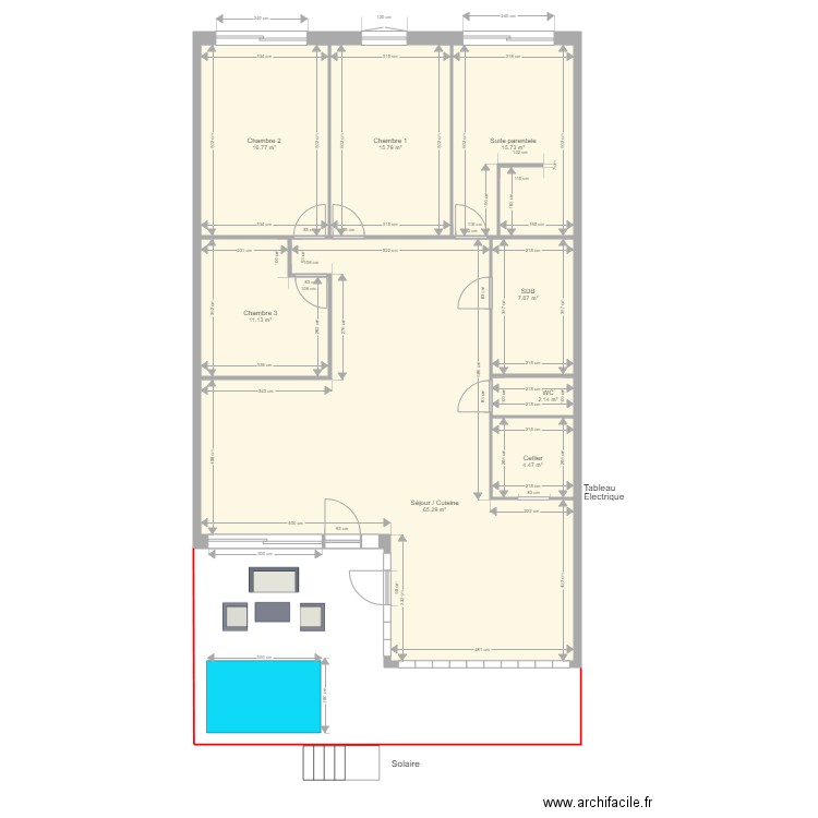 AVP JULIE menuiseries. Plan de 0 pièce et 0 m2