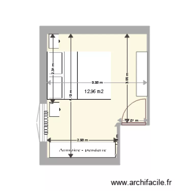 Chambre 2 2. Plan de 
