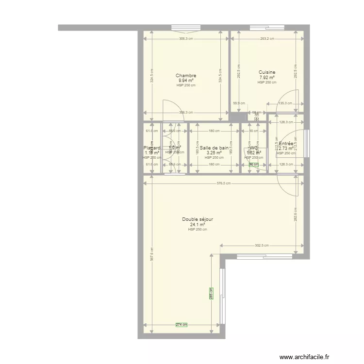 PLAN FONCIA 22 NORIAC RDC B01. Plan de 