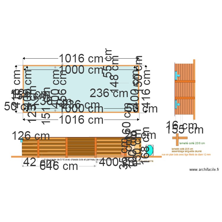 piscine 5. Plan de 0 pièce et 0 m2