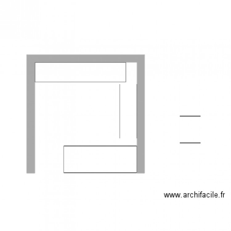 cuisine 1. Plan de 0 pièce et 0 m2