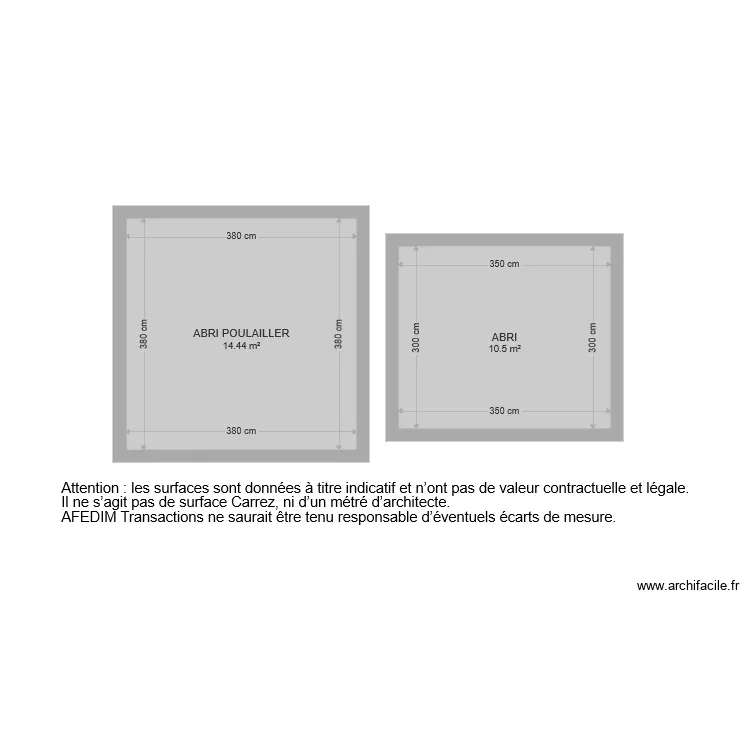 BI 5151 ABRI. Plan de 