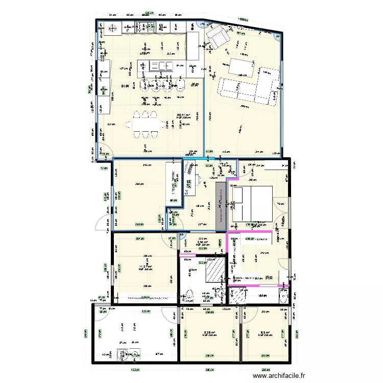 maison Robinson travaux 4a. Plan de maison Robinson travaux 4a. Plan de