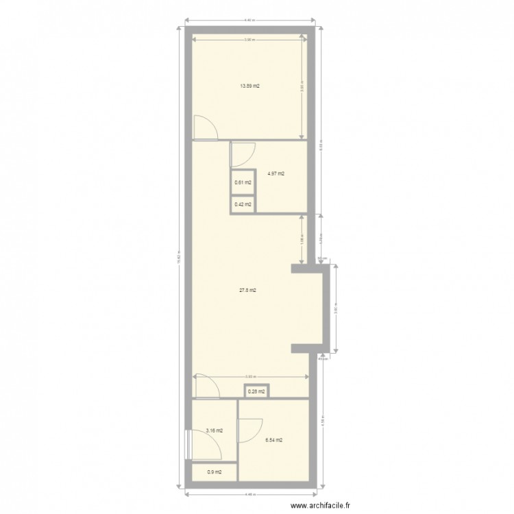 foncia a51. Plan de 0 pièce et 0 m2