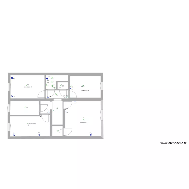 1er elect JULES COUSIN 60 VIERGE. Plan de 