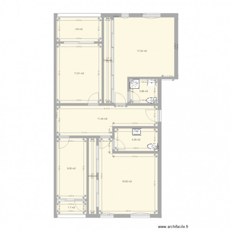 Provença B. Plan de 0 pièce et 0 m2