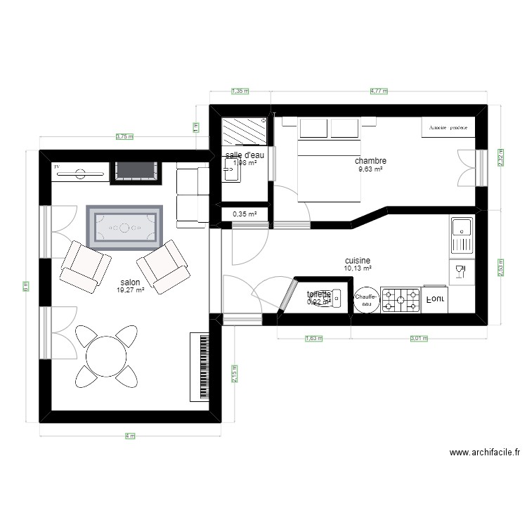 plan. Plan de 0 pièce et 0 m2