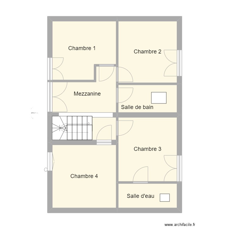 PAQUET CHAMBOND. Plan de 15 pièces et 127 m2