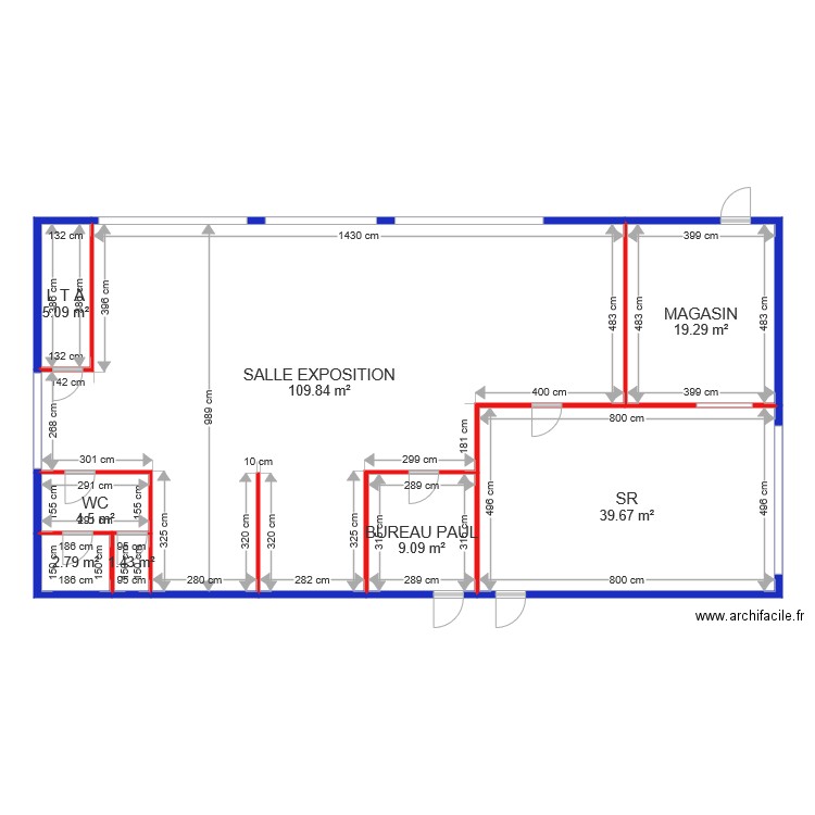 AUTO CENTER 1. Plan de 0 pièce et 0 m2