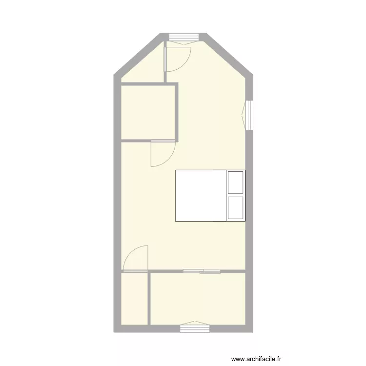 LAURENT ga&euml;tan. Plan de 