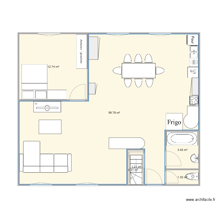 plan de maison . Plan de 0 pièce et 0 m2