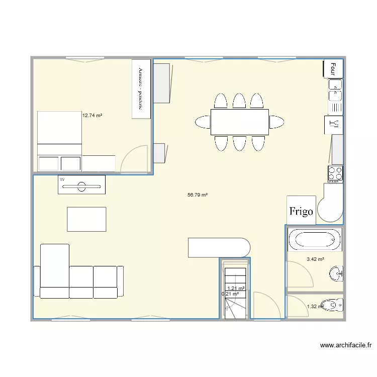 plan de maison . Plan de 