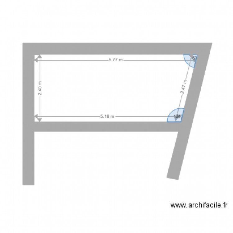 terrasse. Plan de 0 pièce et 0 m2