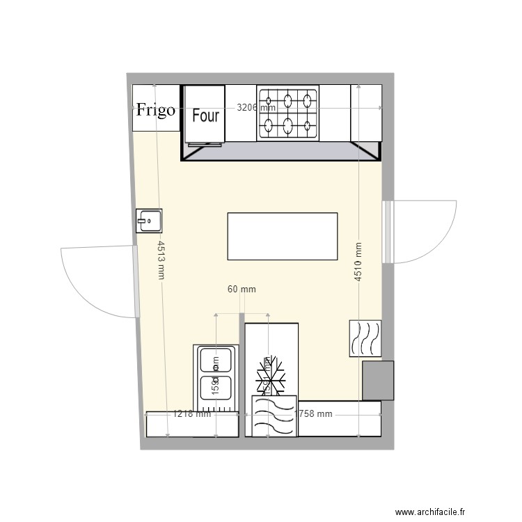 COOP CHEZERY. Plan de 0 pièce et 0 m2