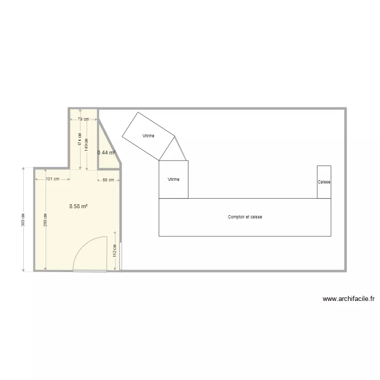 maison mecoen. Plan de 