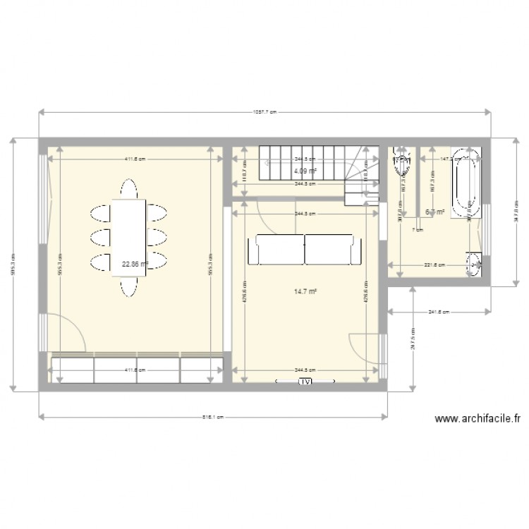 plan longueil annel apres travaux. Plan de 0 pièce et 0 m2