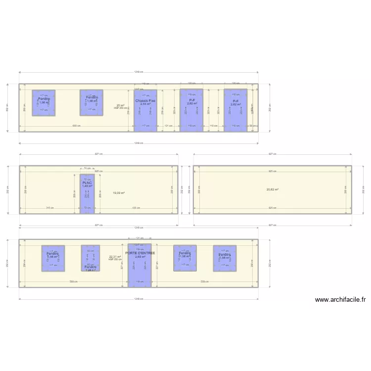 LABOURET-102. Plan de 