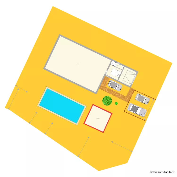 180 clostermann. Plan de 