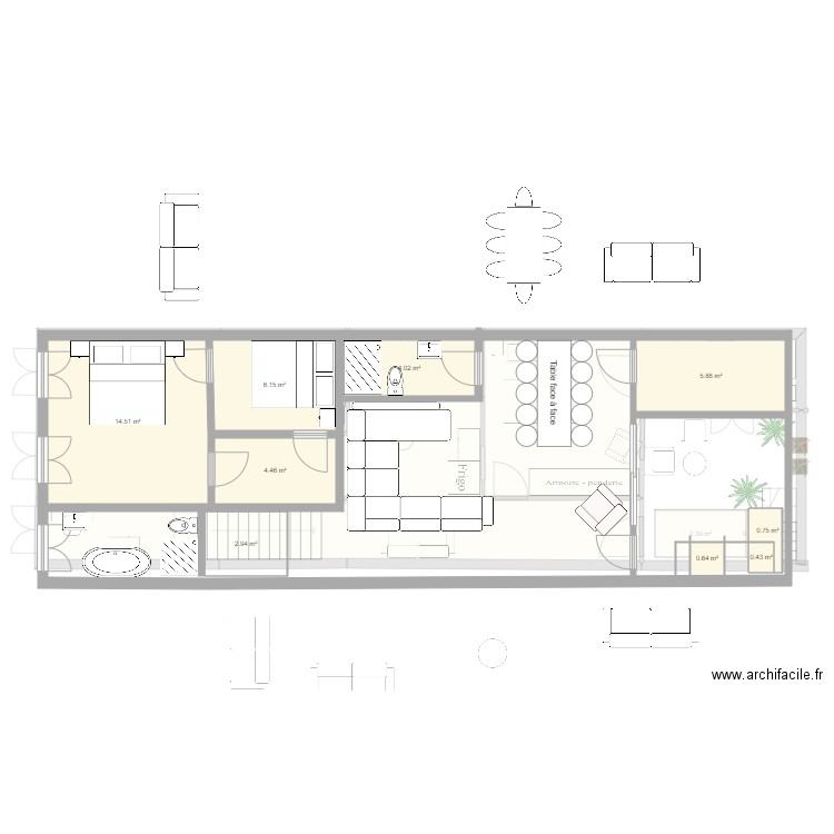 MAISONJAUNEV11. Plan de 0 pièce et 0 m2