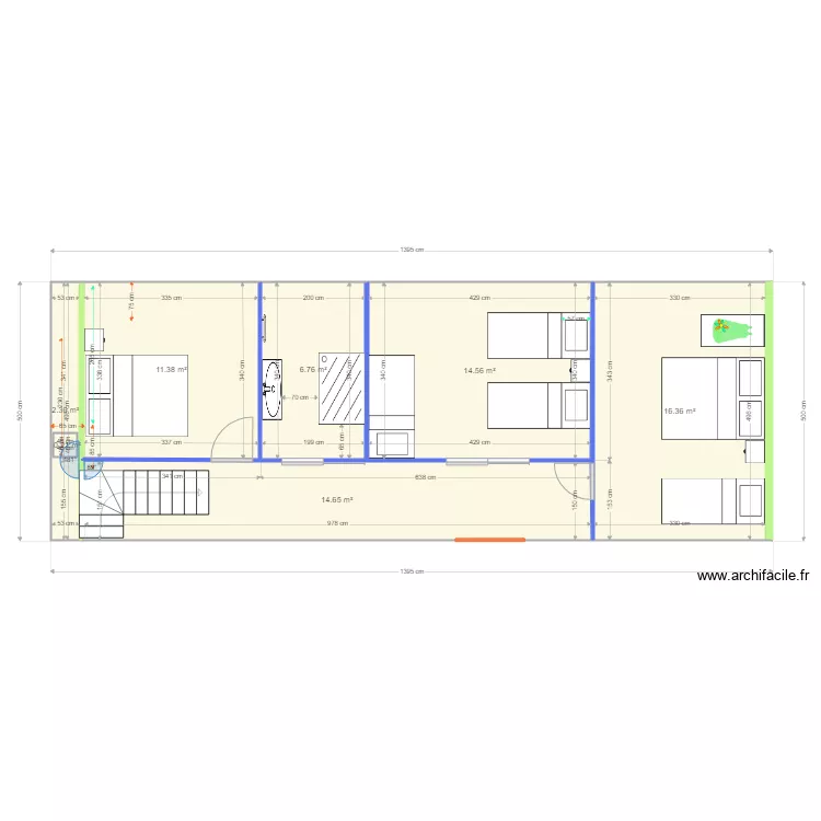 ETAGE SOPHIE ROELANDT amenag solution 2. Plan de 