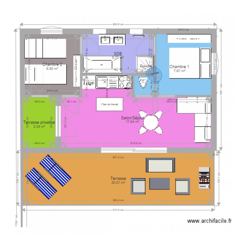 Baya GreenCottages La chapoulière Modif. Plan de 0 pièce et 0 m2