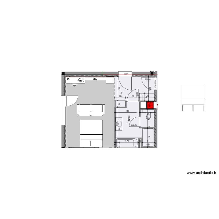 suite holiday inn. Plan de 0 pièce et 0 m2