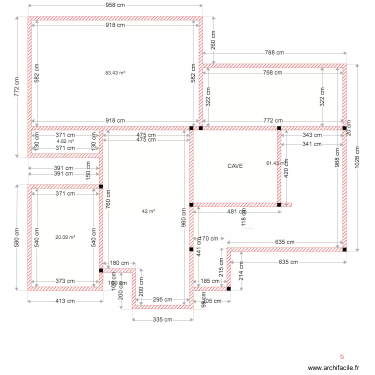 FONDATIONS. Plan de 