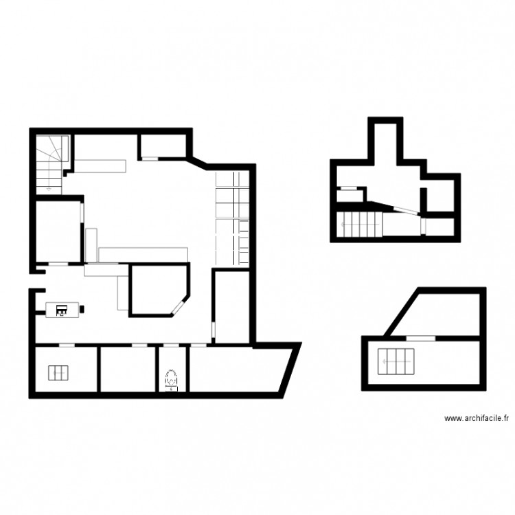 hammam stalingrad. Plan de 0 pièce et 0 m2