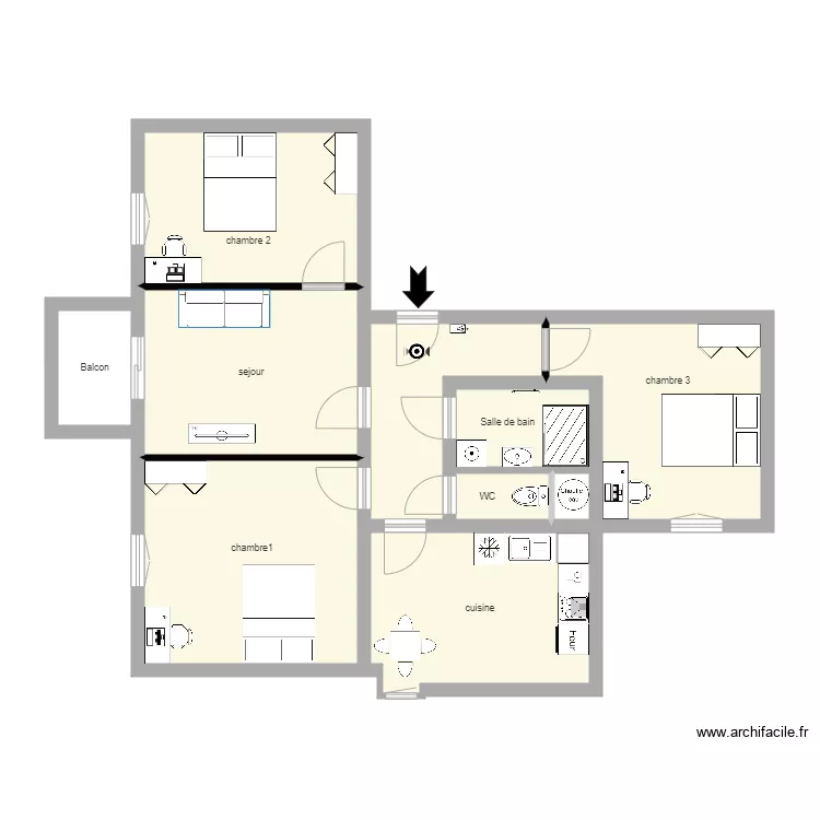 plan appart NDRF. Plan de plan appart NDRF. Plan de