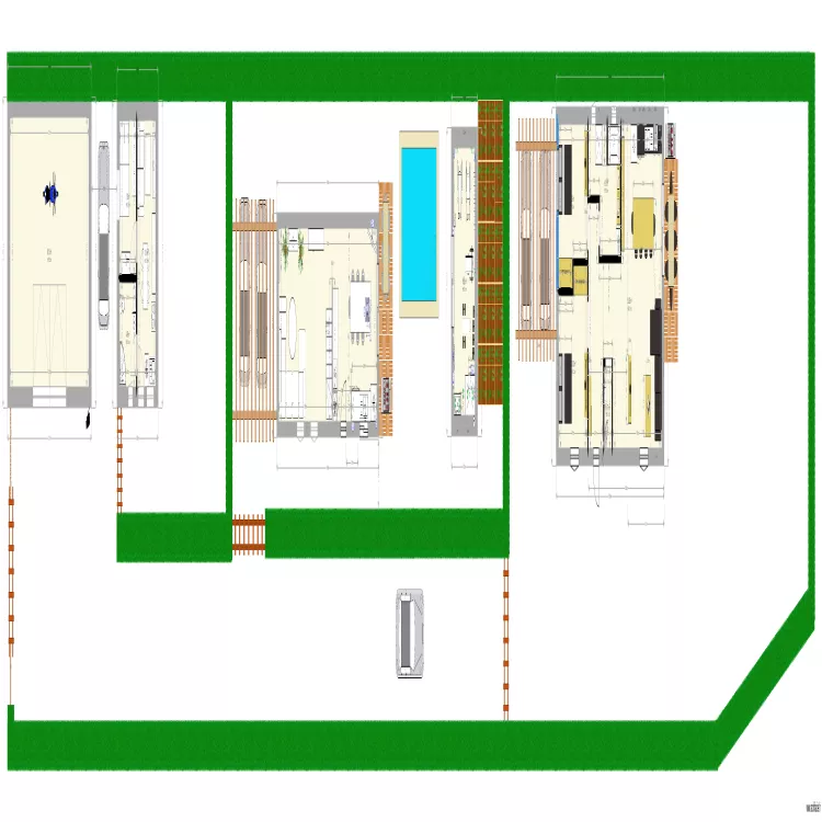 Type 2 Projet chalet Pâtures. Plan de Type 2 Projet chalet Pâtures. Plan de