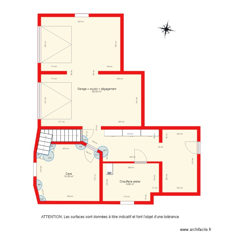 BI3143 sous sol. Plan de 0 pièce et 0 m2