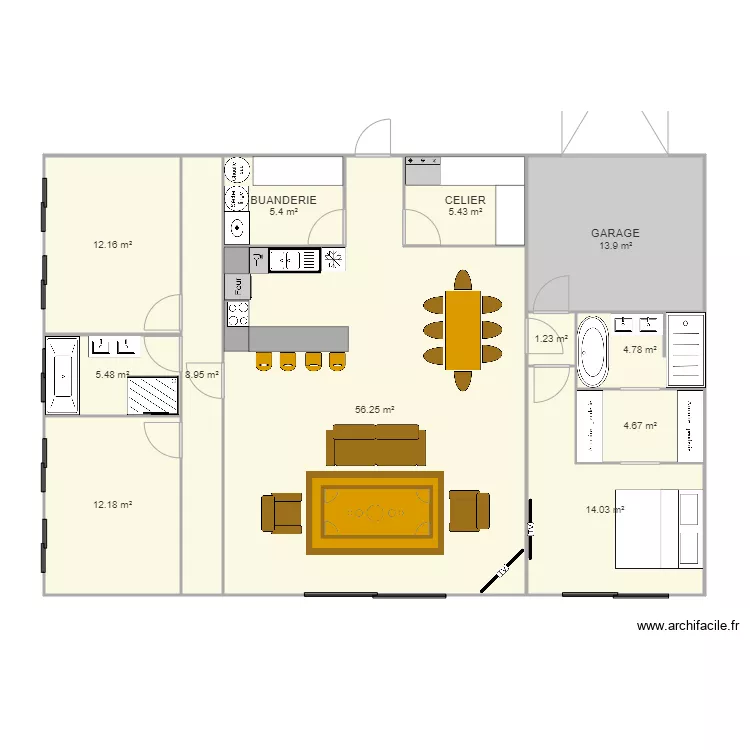 MAISON 2. Plan de MAISON 2. Plan de