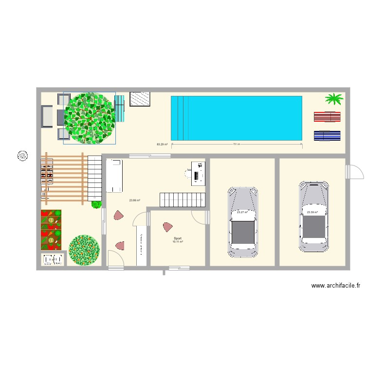 Duc1. Plan de 0 pièce et 0 m2