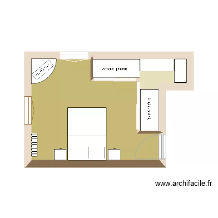 Chambre. Plan de Chambre. Plan de