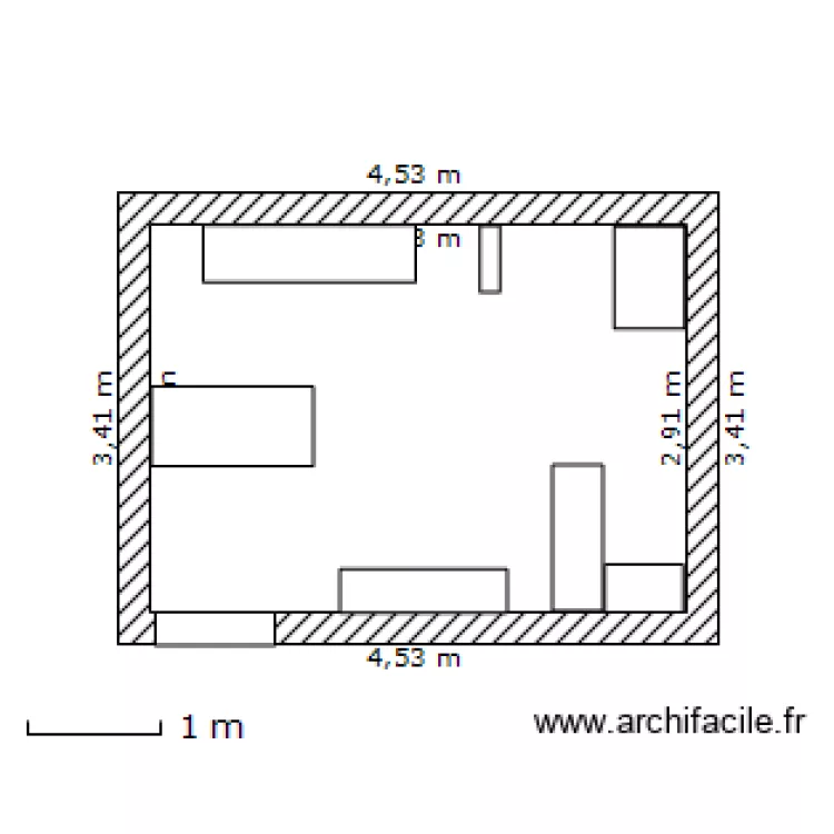 bureau. Plan de bureau. Plan de