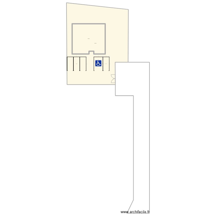 MAM. Plan de 2 pièces et 719 m2