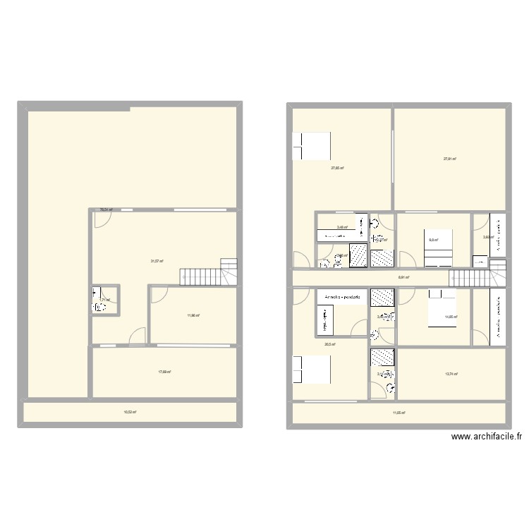 PLANO 1. Plan de 0 pièce et 0 m2