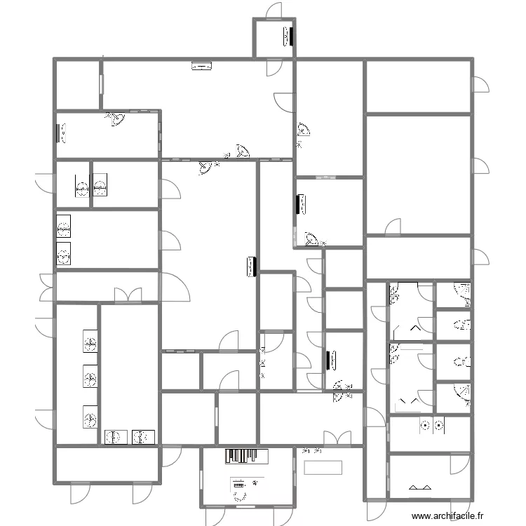 PLAN USINE MANAMBRO. Plan de 