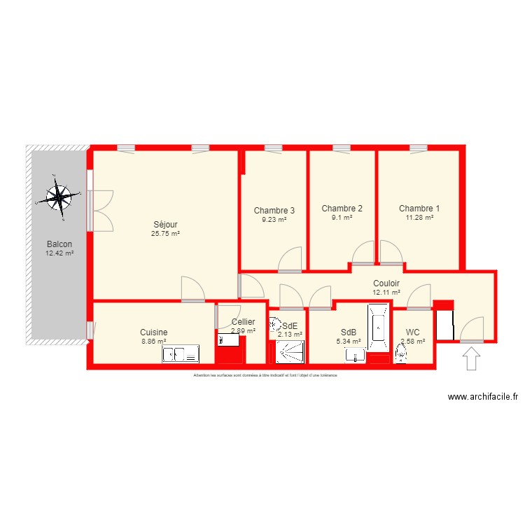 BI 6020. Plan de 0 pièce et 0 m2