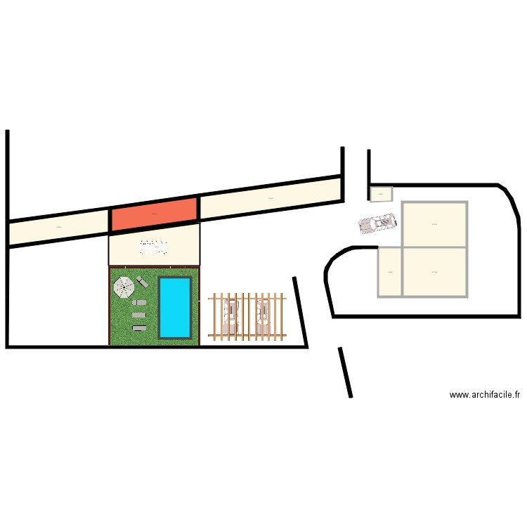 piscine 8. Plan de 0 pièce et 0 m2