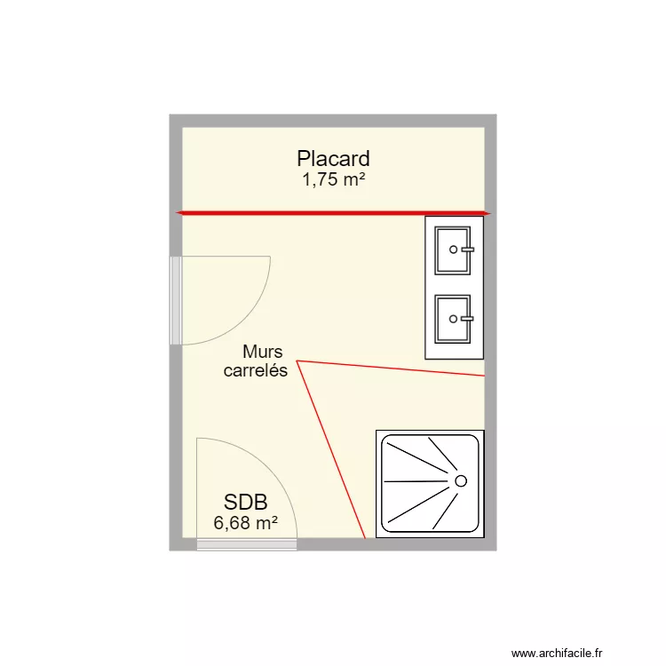 LAMBERT MARC. Plan de 